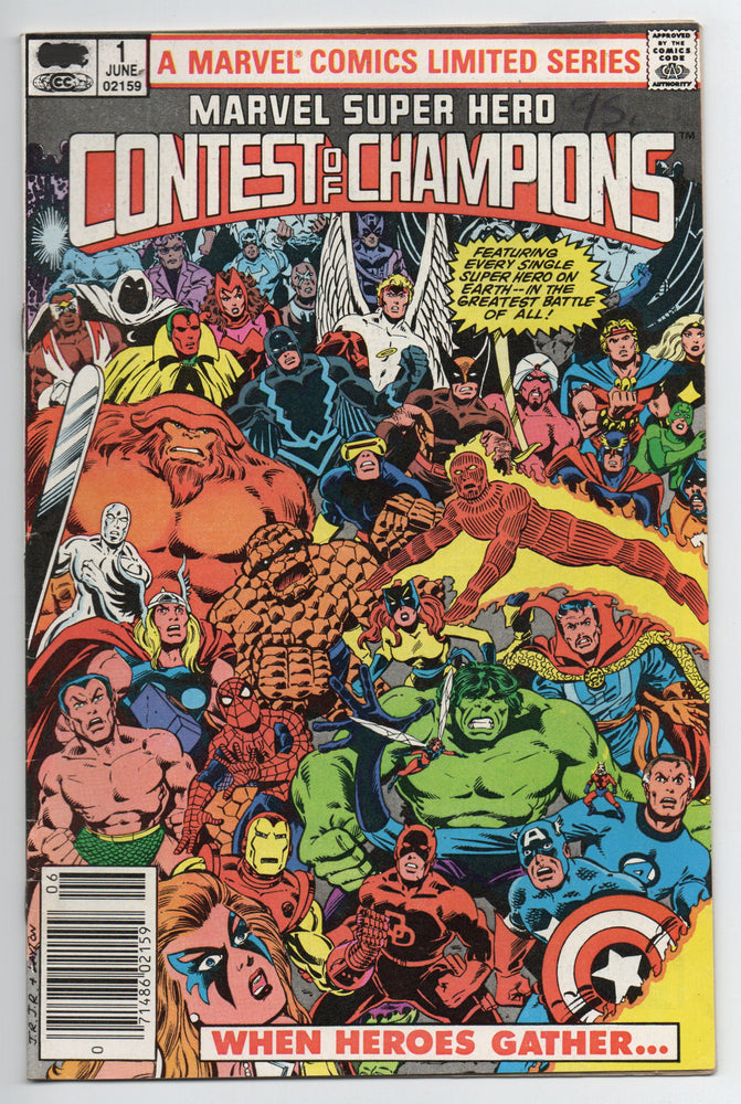 Pre-Owned - Marvel Super Hero Contest of Champions - Pre-Owned Comics - Image - Pop Weasel