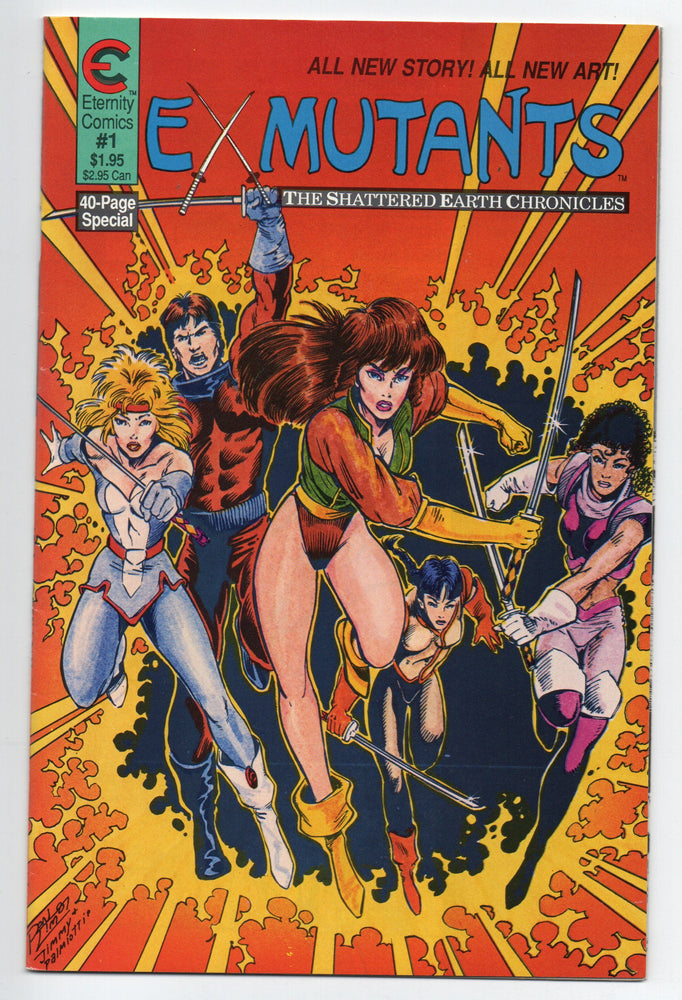 Pre-Owned - Ex-Mutants The Shattered Earth Chronicles - Pre-Owned Comics - Image - Pop Weasel