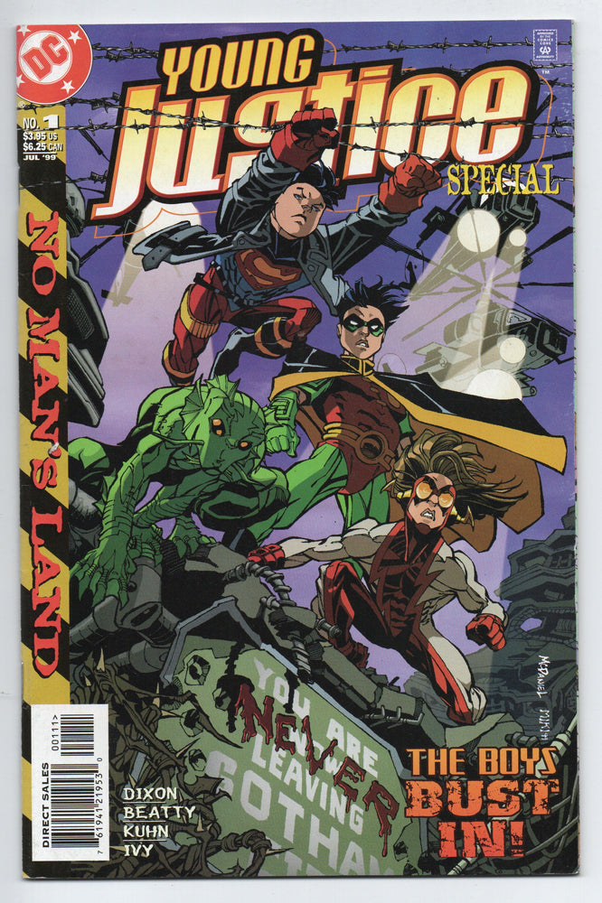 Pre-Owned - Young Justice in No Man's Land - Pre-Owned Comics - Image - Pop Weasel
