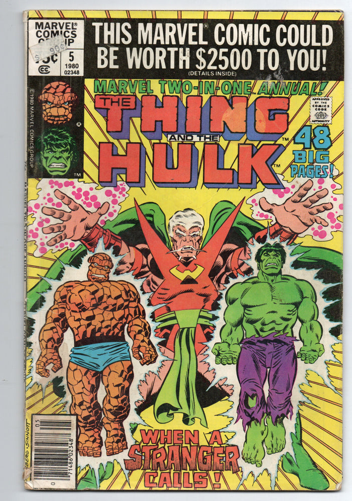 Pre-Owned - Marvel Two-in-One Annual - Pre-Owned Comics - Image - Pop Weasel