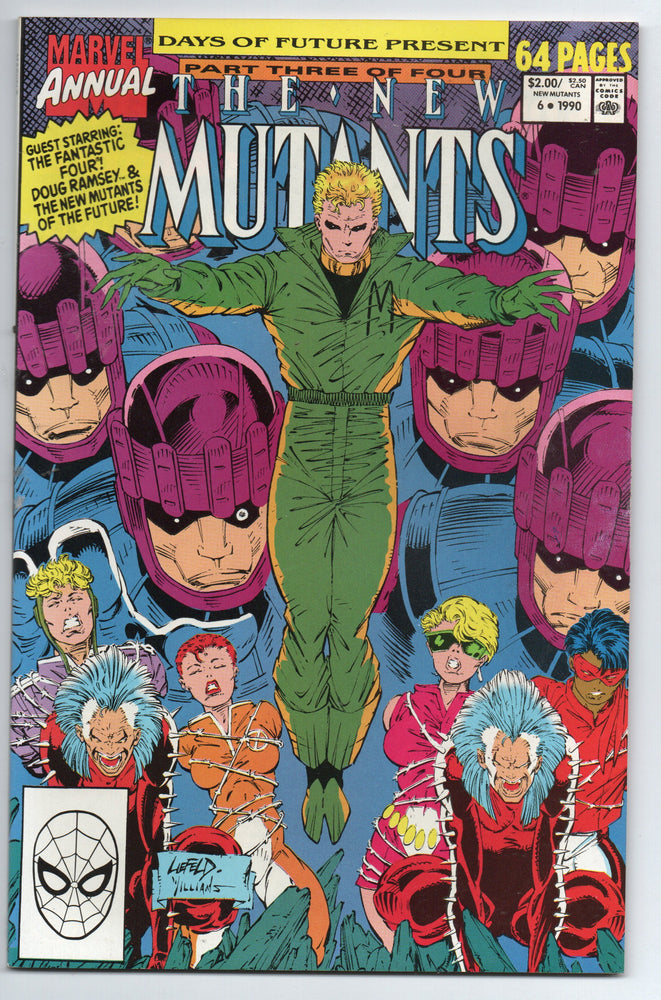 Pre-Owned - The New Mutants Annual - Pre-Owned Comics - Image - Pop Weasel