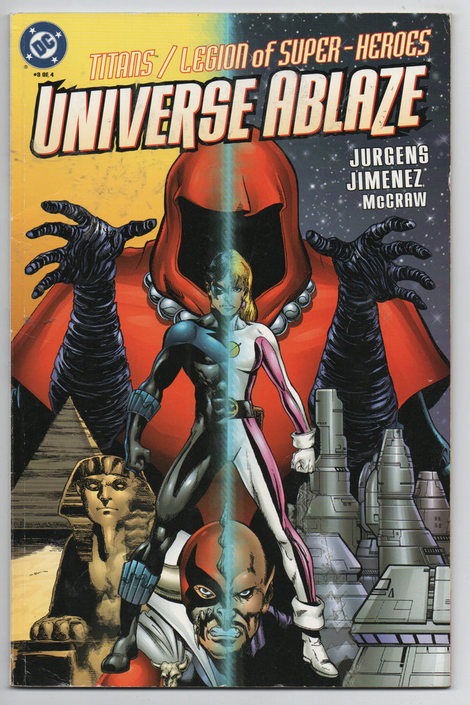 Pre-Owned - Titans / Legion of Super-Heroes: Universe Ablaze - Pre-Owned Comics - Image - Pop Weasel