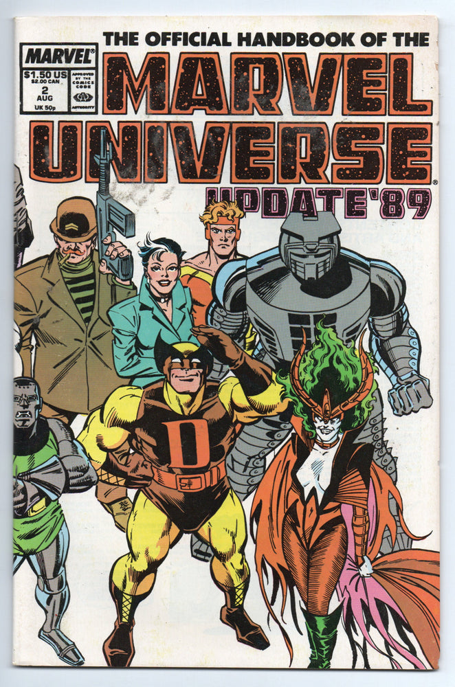 Pre-Owned - The Official Handbook of the Marvel Universe - Pre-Owned Comics - Image - Pop Weasel