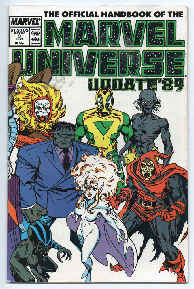 Pre-Owned - The Official Handbook of the Marvel Universe - Pre-Owned Comics - Image - Pop Weasel