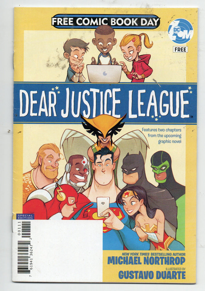 Pre-Owned - Dear Justice League FCBD Edition - Pre-Owned Comics - Image - Pop Weasel