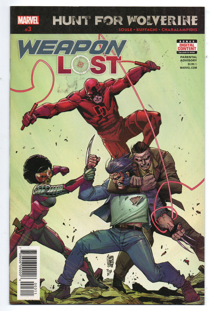 Pre-Owned - Hunt for Wolverine: Weapon Lost - Pre-Owned Comics - Image - Pop Weasel