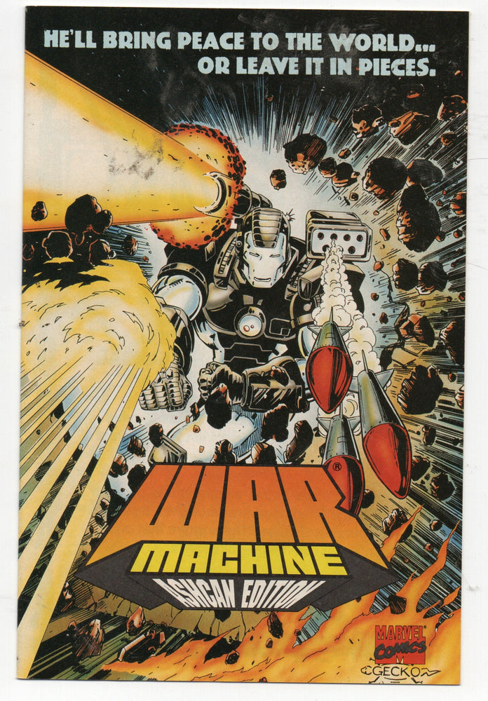 Pre-Owned - War Machine Ashcan Edition - Pre-Owned Comics - Image - Pop Weasel