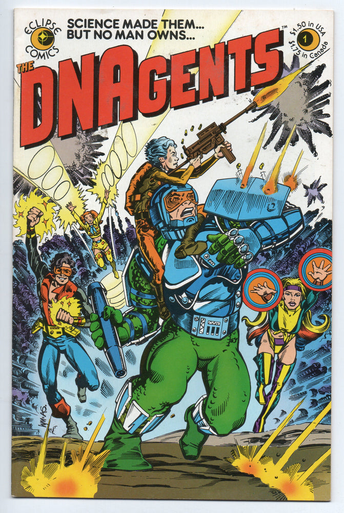 Pre-Owned - The DNAgents - Pre-Owned Comics - Image - Pop Weasel