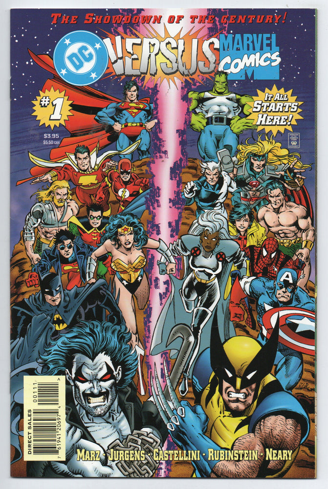 Pre-Owned - DC versus Marvel / Marvel versus DC - Pre-Owned Comics - Image - Pop Weasel