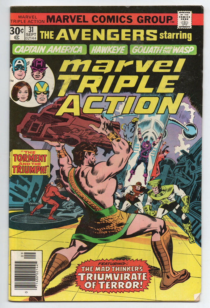 Pre-Owned - Marvel Triple Action - Pre-Owned Comics - Image - Pop Weasel