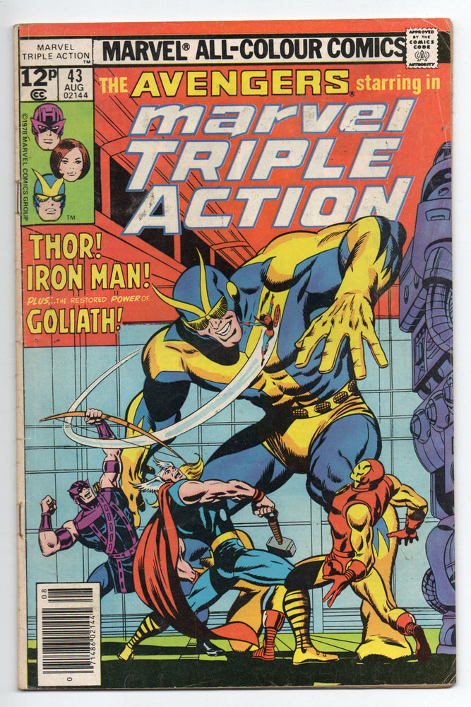 Pre-Owned - Marvel Triple Action - Pre-Owned Comics - Image - Pop Weasel