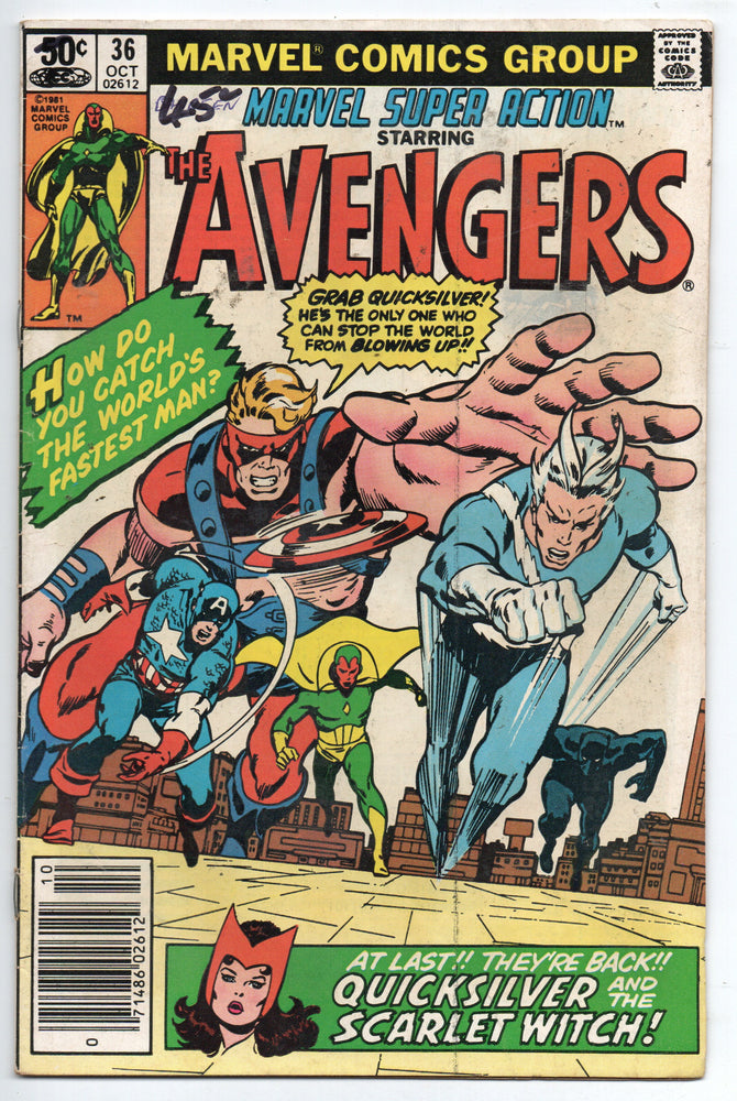 Pre-Owned - Marvel Super Action - Pre-Owned Comics - Image - Pop Weasel
