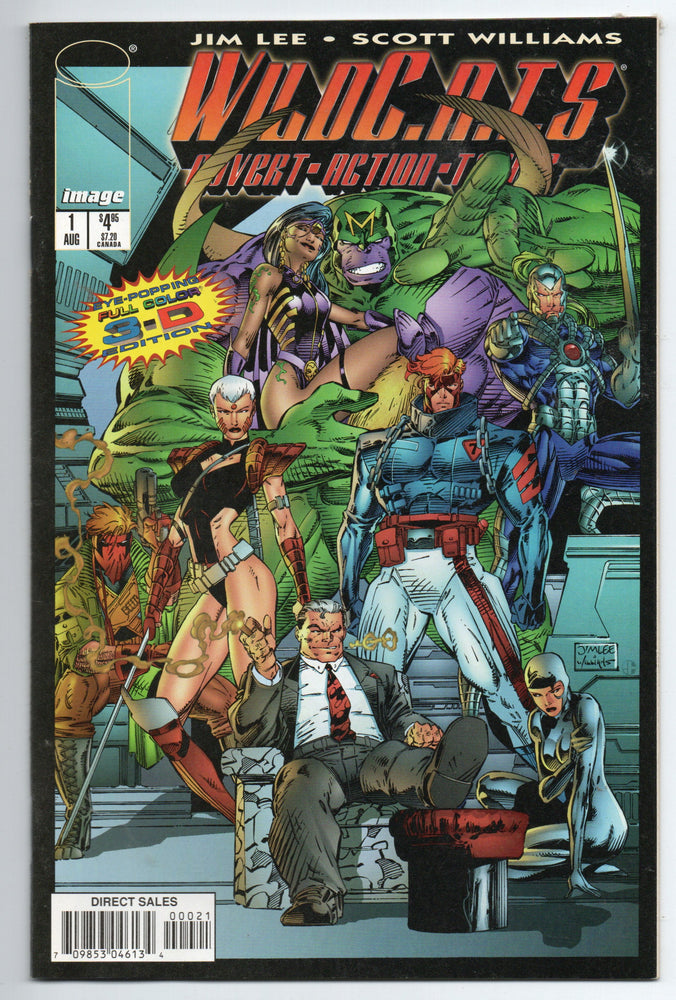 Pre-Owned - WildC.A.T.S #1 3-D Special #[nn]  (August 1997) - Pre-Owned Comics - Image - Pop Weasel