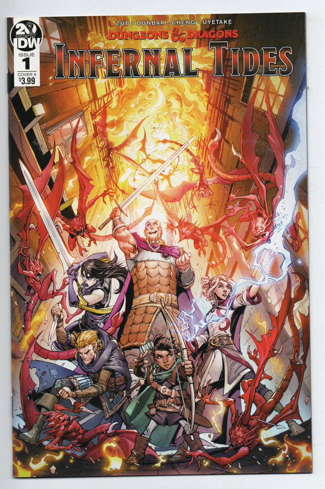 Pre-Owned - Dungeons & Dragons: Infernal Tides - Pre-Owned Comics - Image - Pop Weasel