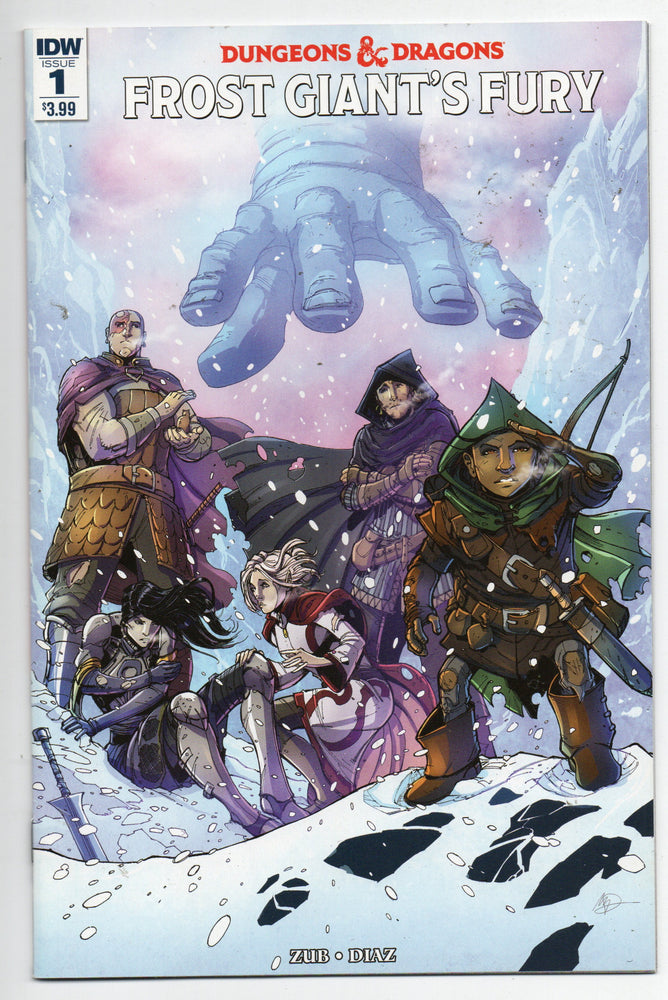 Pre-Owned - Dungeons & Dragons: Frost Giant's Fury - Pre-Owned Comics - Image - Pop Weasel