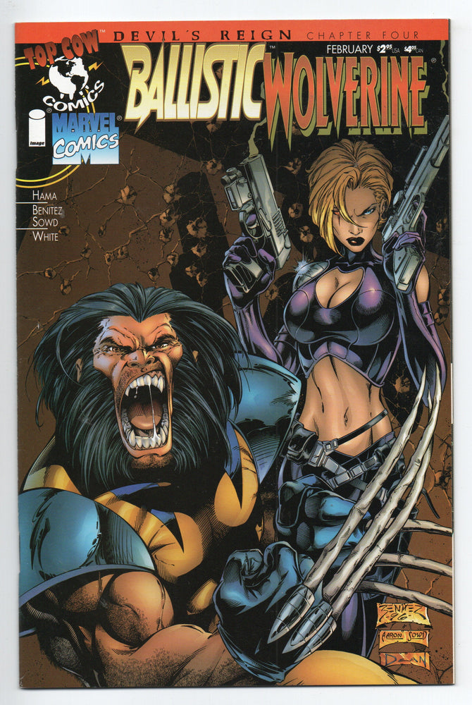Pre-Owned - Ballistic / Wolverine - Pre-Owned Comics - Image - Pop Weasel