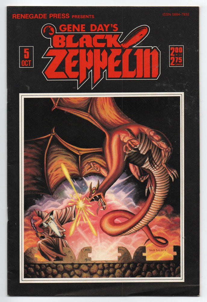 Pre-Owned - Gene Day's Black Zeppelin - Pre-Owned Comics - Image - Pop Weasel