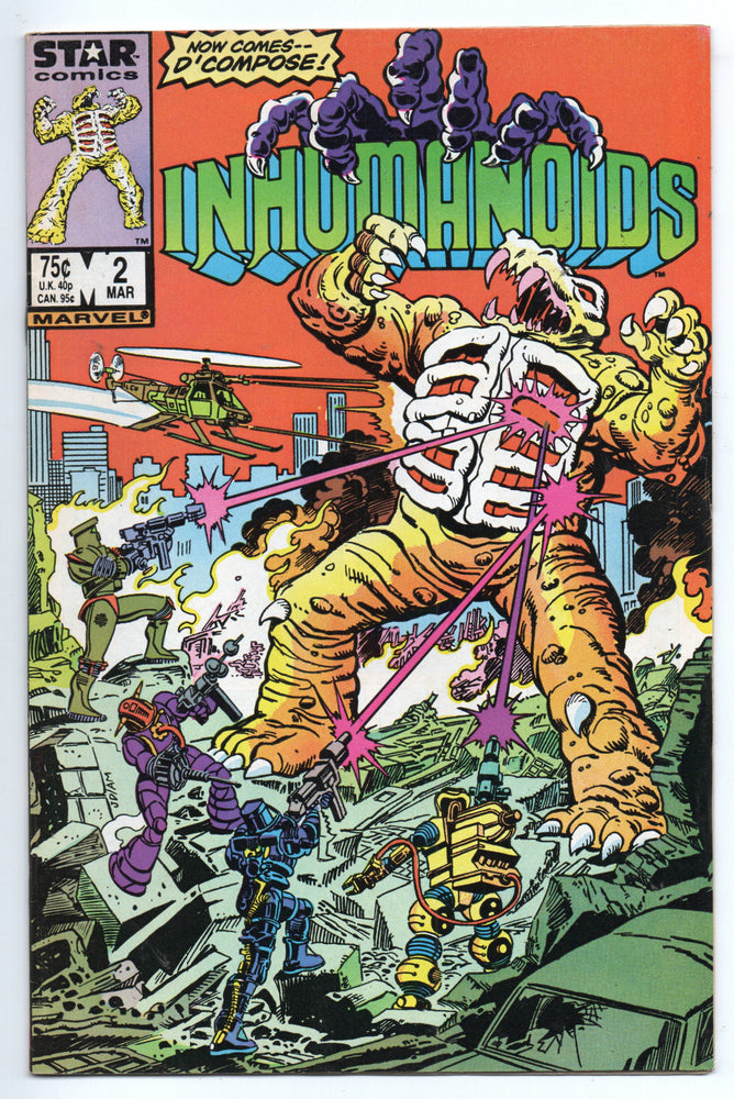 Pre-Owned - The Inhumanoids - Pre-Owned Comics - Image - Pop Weasel