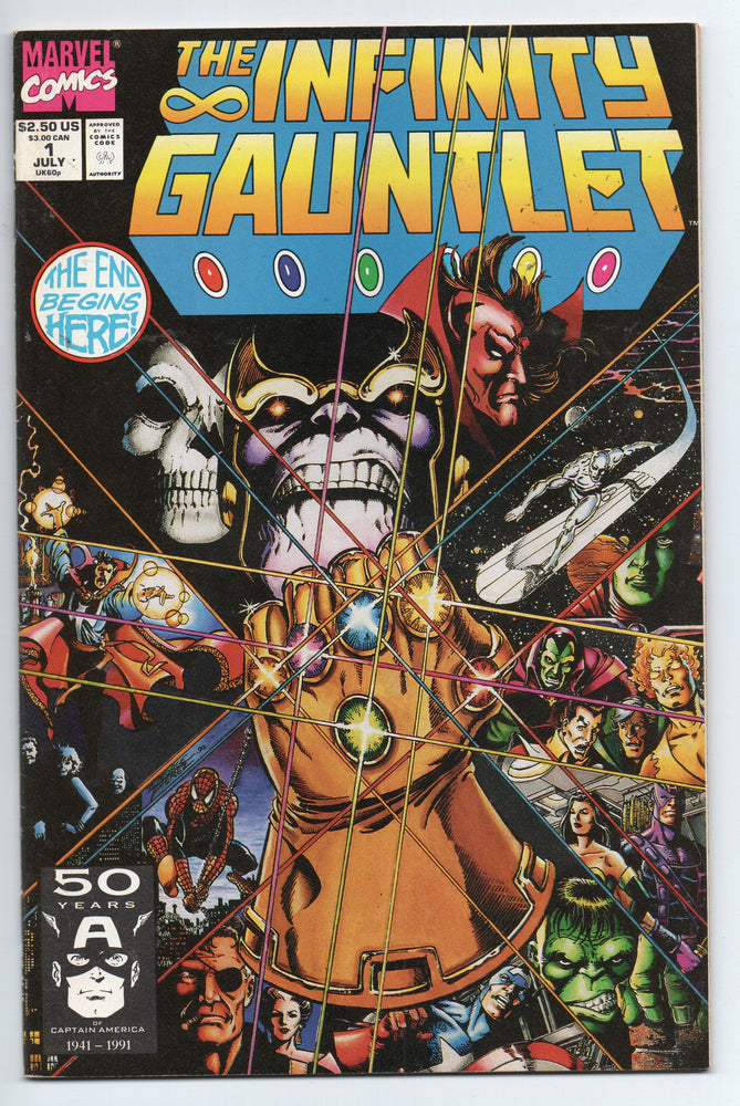 Pre-Owned - The Infinity Gauntlet - Pre-Owned Comics - Image - Pop Weasel