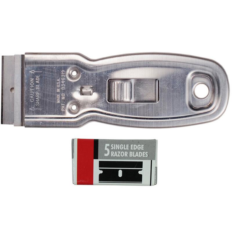 Glass Scraper (Retractable) - Model - Image - Pop Weasel