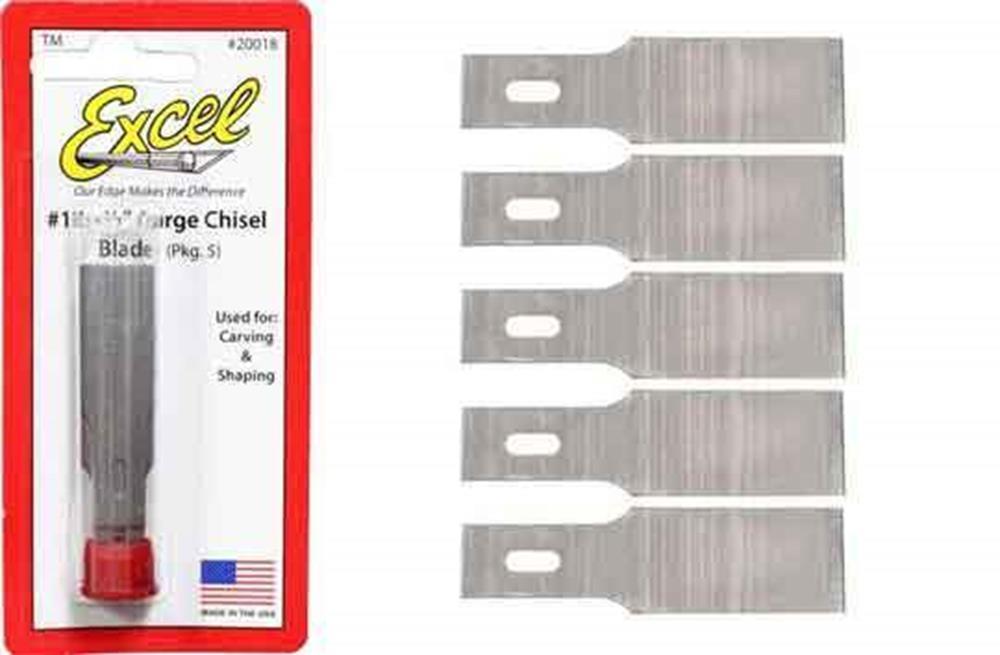#2 Chisel Point Blades B18 PK5 - Model - Image - Pop Weasel