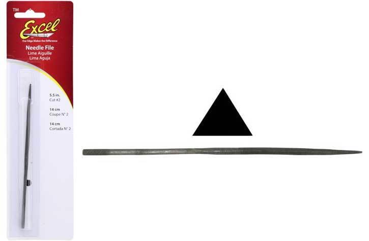 Needle File Triangle - Model - Image - Pop Weasel