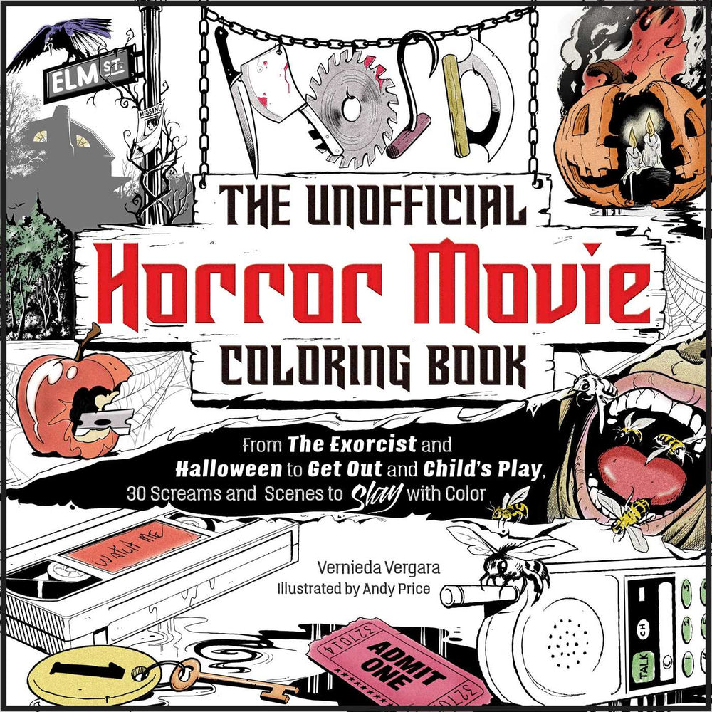 Pop Weasel Image of The Unofficial Horror Movie Coloring Book - Books - Image - Pop Weasel