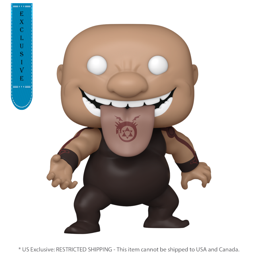 Pop Weasel Image of Fullmetal Alchemist: Brotherhood - Gluttony US Exclusive Pop! Vinyl [RS] - Funko - Pop Vinyl - Image - Pop Weasel