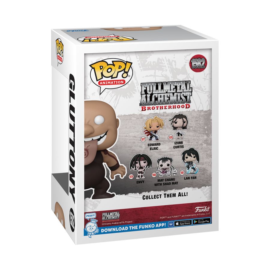 Pop Weasel - Image 4 of Fullmetal Alchemist: Brotherhood - Gluttony US Exclusive Pop! Vinyl [RS] - Funko - Pop Vinyl - Image - Pop Weasel