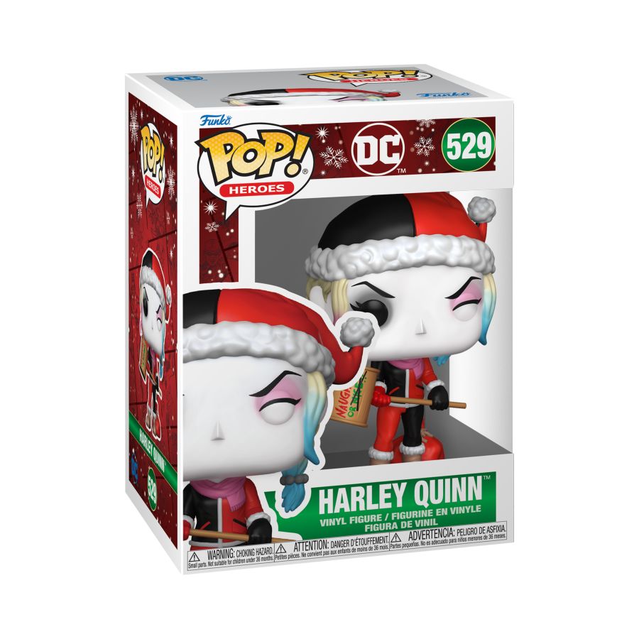 Image Pop Weasel - Image 2 of DC Comics - Harley Quinn (Holiday) Pop! Vinyl - Funko - Pop Vinyl - Image - Pop Weasel