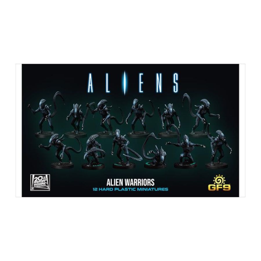 Image Pop Weasel - Image 2 of Aliens - Alien Warriors [12 Hard Plastic Minatures] - Gale Force 9 - Board Game - Image - Pop Weasel