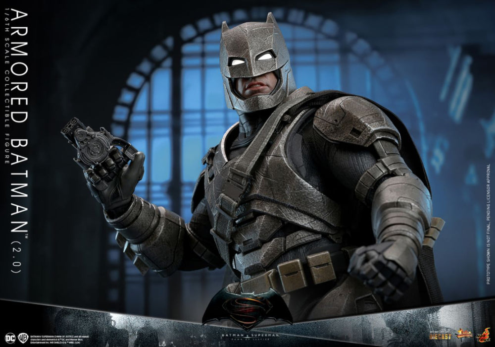 Pop Weasel - Image 13 of Batman v Superman: Dawn of Justice - Armored Batman (2.0) 1:6 Scale Collectable Action Figure - Hot Toys - Statue - Image - Pop Weasel
