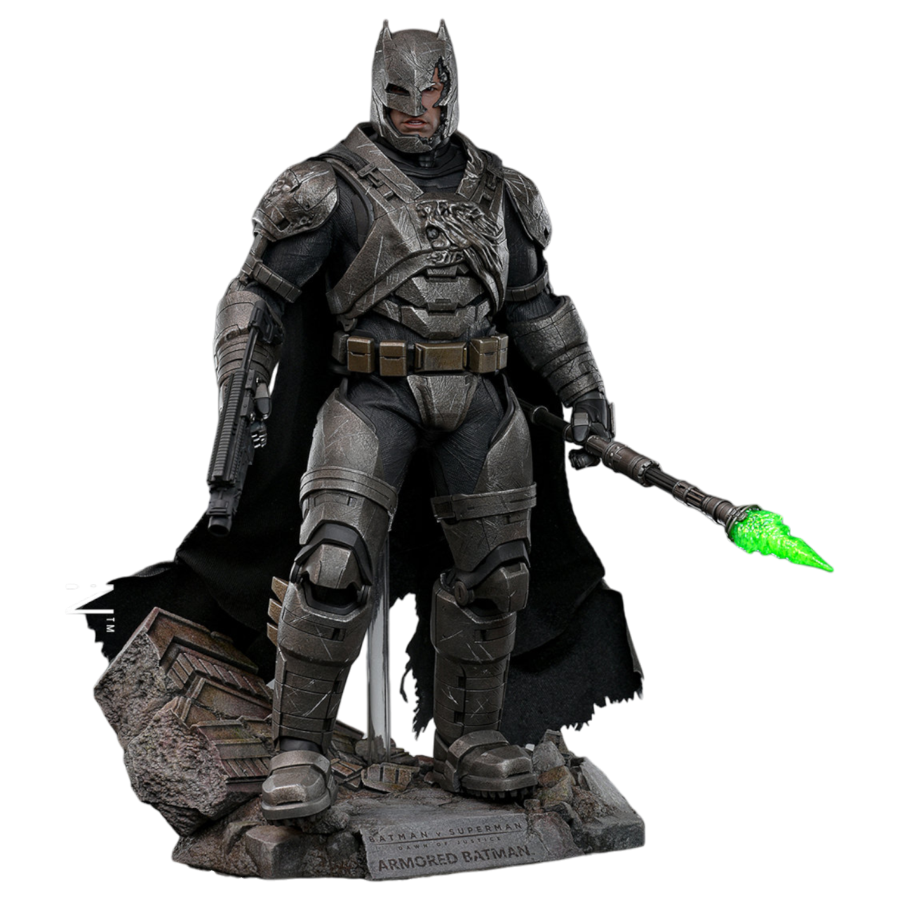 Pop Weasel Image of Batman v Superman: Dawn of Justice - Armored Batman (2.0) Deluxe 1:6 Scale Collectable Figure - Hot Toys - Statue - Image - Pop Weasel