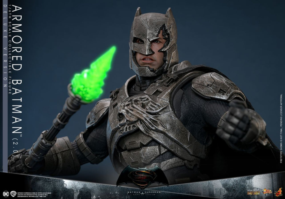Pop Weasel - Image 10 of Batman v Superman: Dawn of Justice - Armored Batman (2.0) Deluxe 1:6 Scale Collectable Figure - Hot Toys - Statue - Image - Pop Weasel
