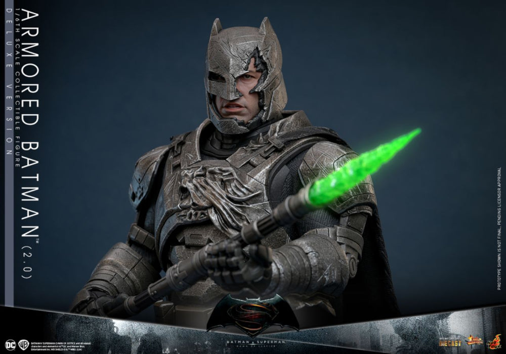 Pop Weasel - Image 12 of Batman v Superman: Dawn of Justice - Armored Batman (2.0) Deluxe 1:6 Scale Collectable Figure - Hot Toys - Statue - Image - Pop Weasel