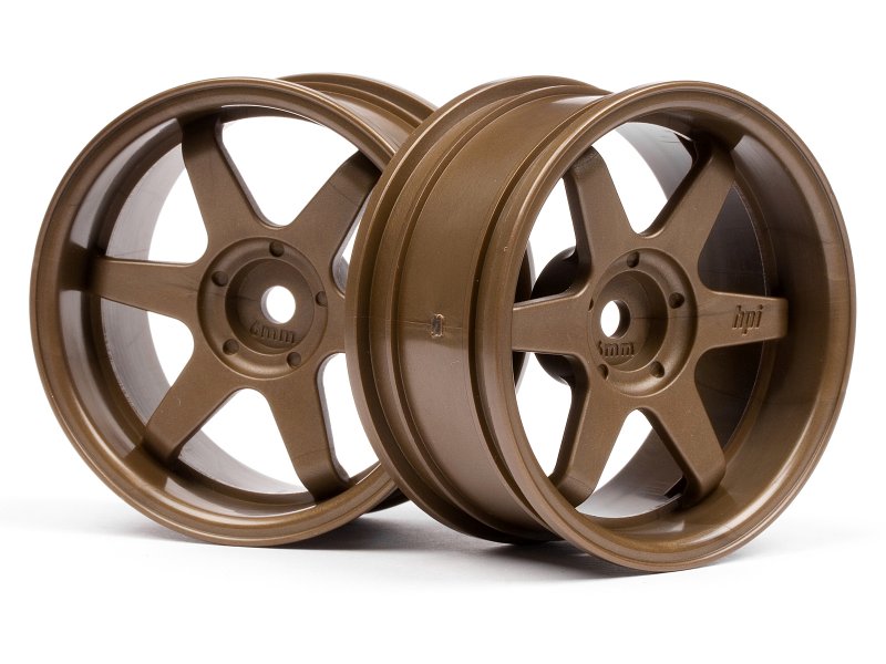 1/10 W: TE37 26mm Bronze 6off - Model - Image - Pop Weasel