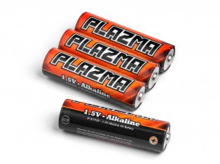 Plazma AA Alkaline Battery (4) - Model - Image - Pop Weasel