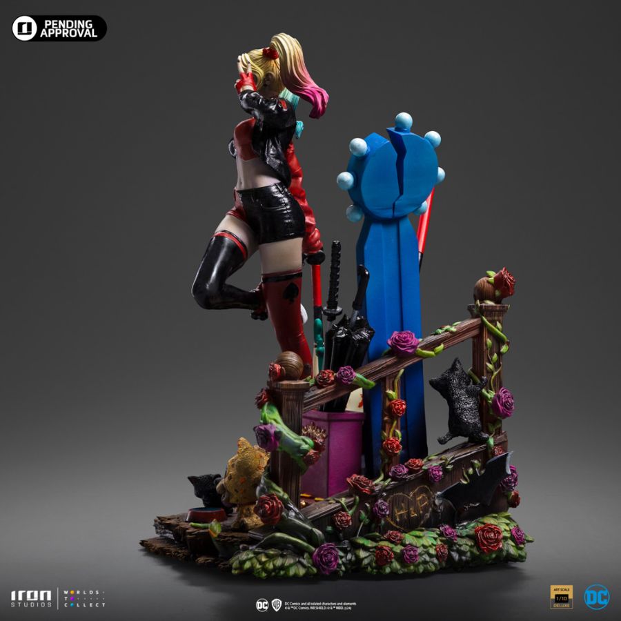 Image Pop Weasel - Image 5 of Batman - Harley Quinn (Gotham City Sirnes) DLX 1:10 Statue - Iron Studios -  - Image - Pop Weasel