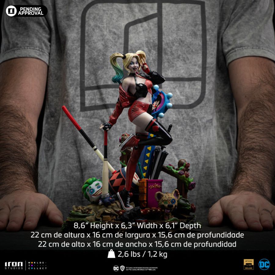 Image Pop Weasel - Image 6 of Batman - Harley Quinn (Gotham City Sirnes) DLX 1:10 Statue - Iron Studios -  - Image - Pop Weasel