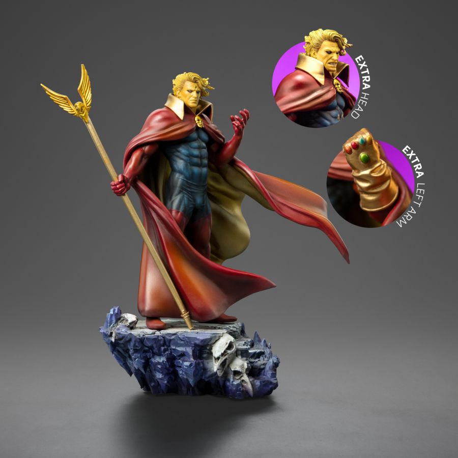 Image Pop Weasel - Image 3 of Fantastic 4 - Adam Warlock 1:10 Scale Statue - Iron Studios - Statue - Image - Pop Weasel