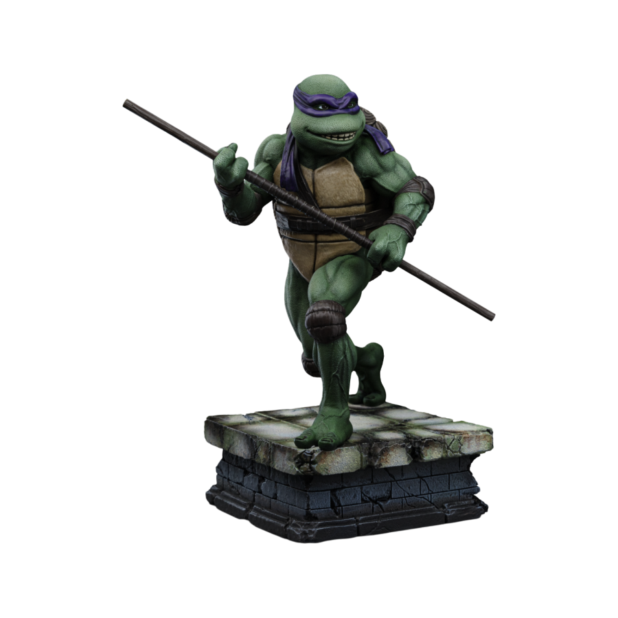 Teenage Mutant Ninja Turtles (1990) - Donatello 1:10 Scale Statue - Iron Studios - Statue - Image - Pop Weasel