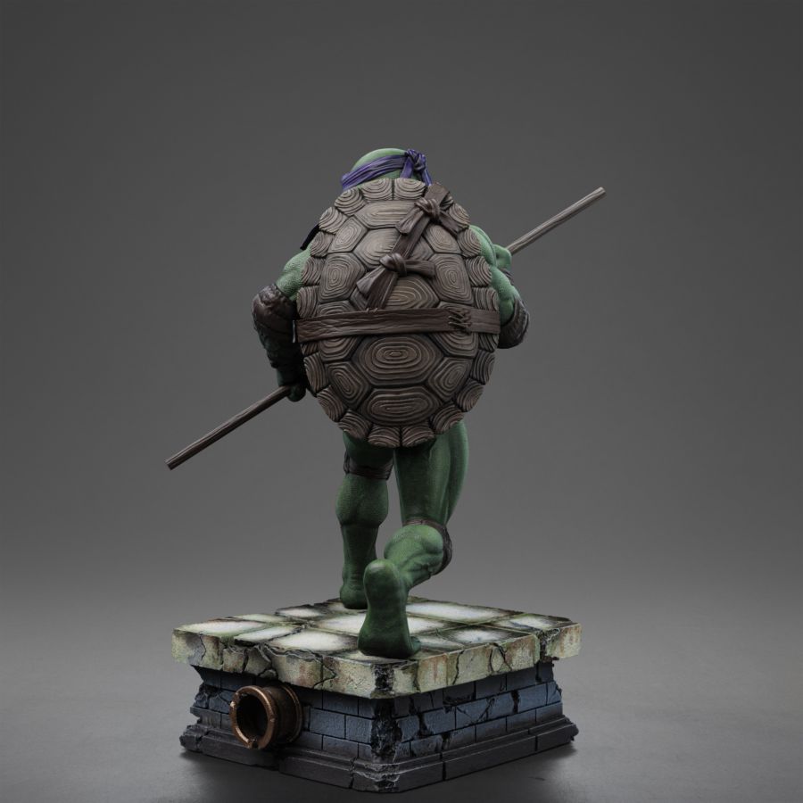 Image Pop Weasel - Image 5 of Teenage Mutant Ninja Turtles (1990) - Donatello 1:10 Scale Statue - Iron Studios - Statue - Image - Pop Weasel