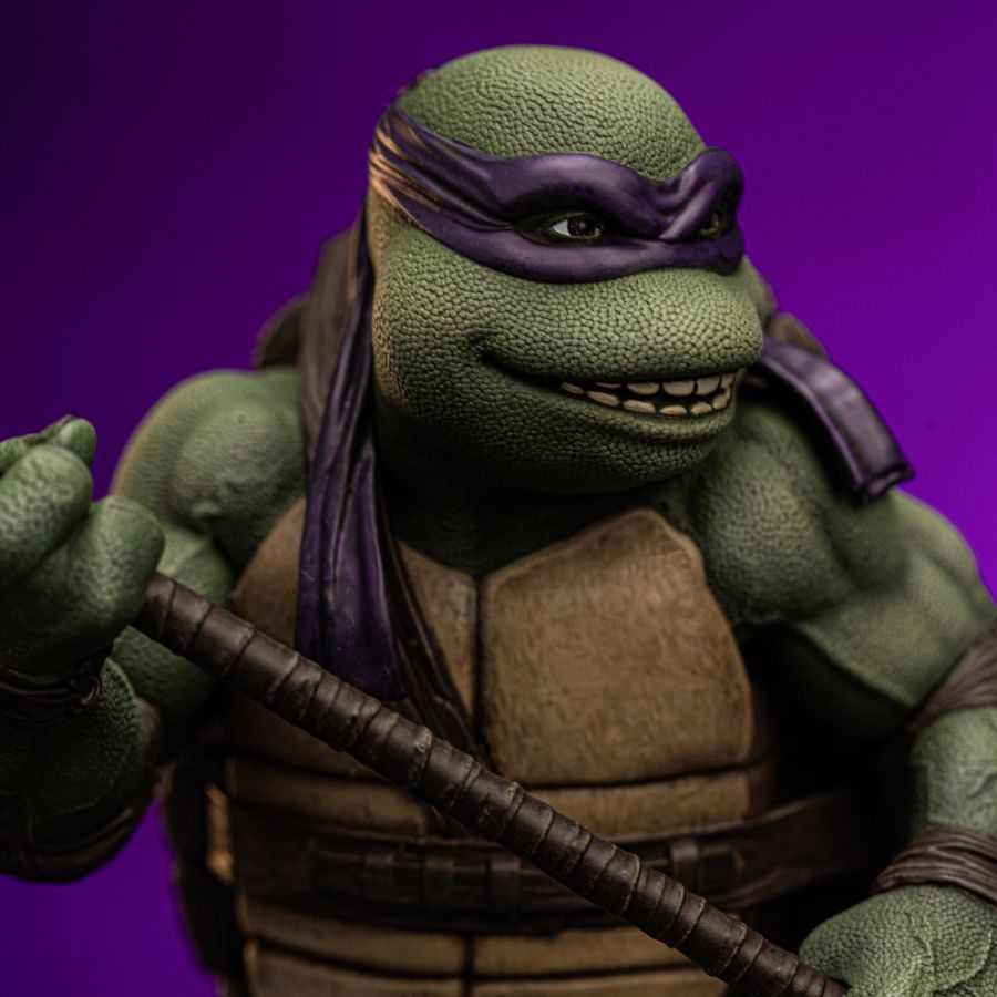 Image Pop Weasel - Image 6 of Teenage Mutant Ninja Turtles (1990) - Donatello 1:10 Scale Statue - Iron Studios - Statue - Image - Pop Weasel