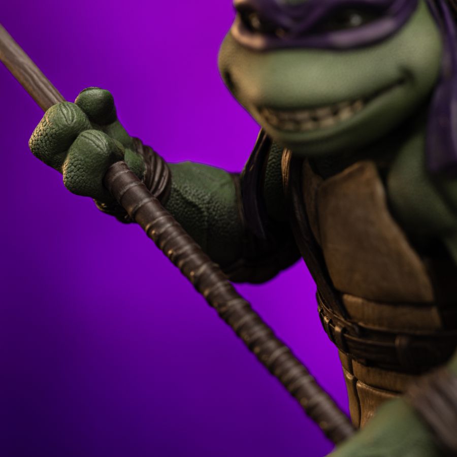 Image Pop Weasel - Image 9 of Teenage Mutant Ninja Turtles (1990) - Donatello 1:10 Scale Statue - Iron Studios - Statue - Image - Pop Weasel