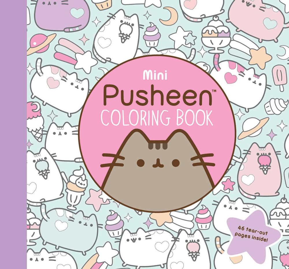 Pop Weasel Image of Mini Pusheen Coloring Book - Books - Image - Pop Weasel