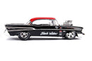 Image Pop Weasel - Image 4 of Big Time Muscle - 1957 Chevy Bel Air 1:24 Scale Diecast Vehicle - Jada toys