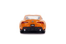 Pop Weasel - Image 4 of Fast and Furious 9: The Fast Saga - 2020 Toyota Supra Metallic Orange 1:32 Scale Hollywood Ride - Jada Toys