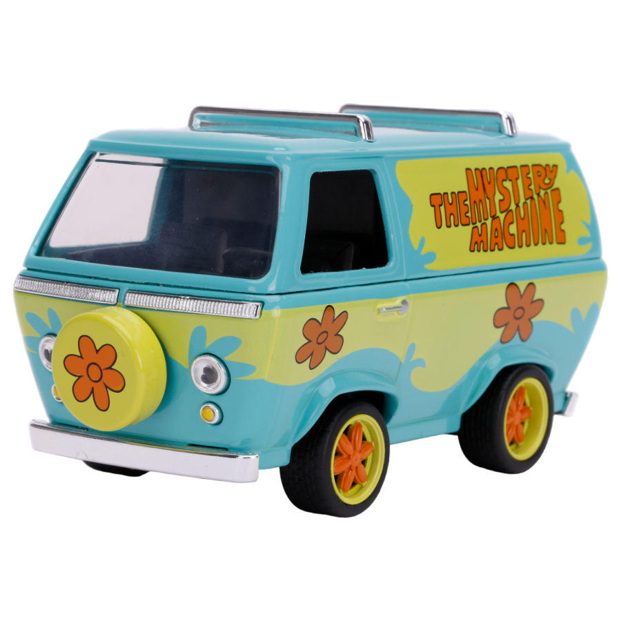 Pop Weasel Image of Scooby Doo - Mystery Machine 1:32 Scale Hollywood Ride - Jada Toys -  - Image - Pop Weasel