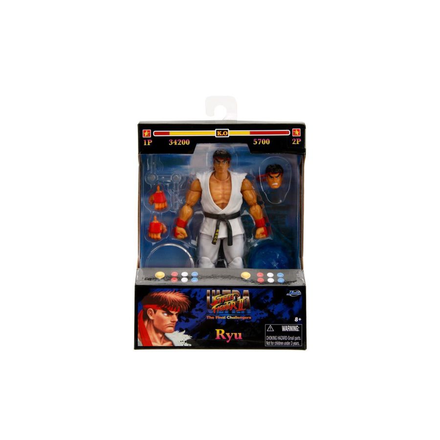 Image Pop Weasel - Image 4 of Street Fighter - Ryu 6\" Action Figure - Jada Toys - Action Figure - Image - Pop Weasel