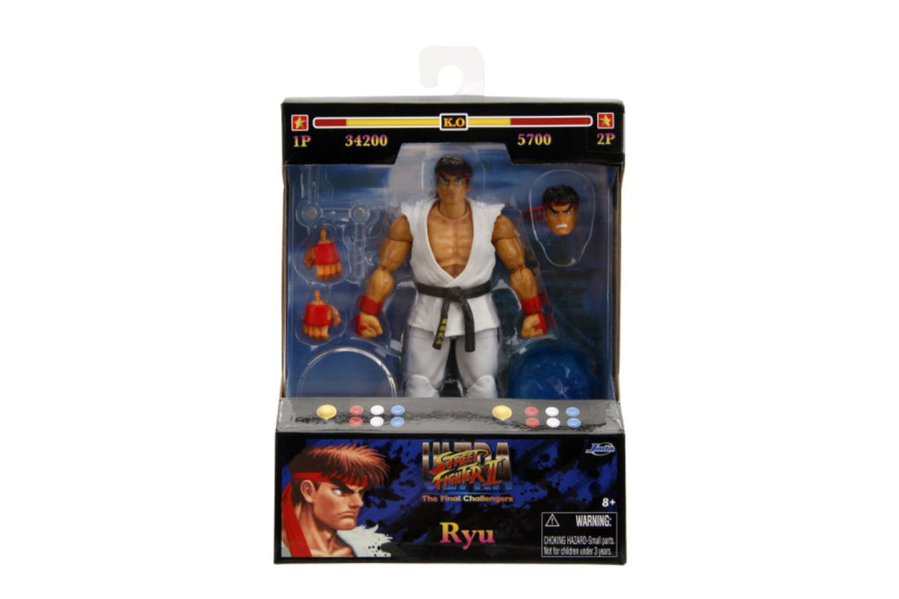 Image Pop Weasel - Image 17 of Street Fighter - Ryu 6\" Action Figure - Jada Toys - Action Figure - Image - Pop Weasel